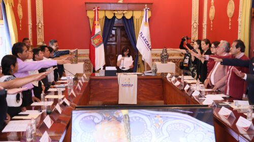 Rinden protesta integrantes del Consejo Comunitario para la salvaguarda de los proceso artesanales de la talavera