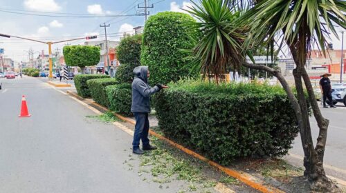 ¡Chiautempan le mete con todo a la limpieza! Refuerzan brigadas en calles y espacios públicos