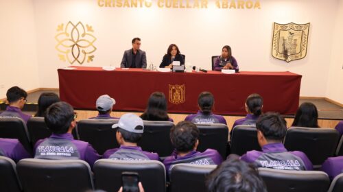 Celebra gobernadora histórico triunfo de deportistas tlaxcaltecas en Olimpiada Nacional