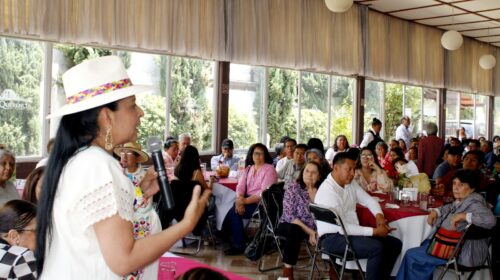 Ana Lilia Rivera continúa promoviendo la unidad y la defensa de la soberanía nacional en asambleas informativas