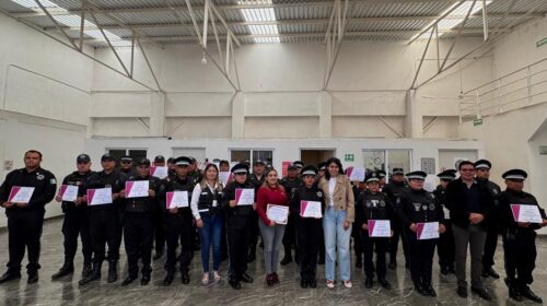 Tlaxco fortalece la profesionalización policial con capacitación especializada en Informe Policial Homologado