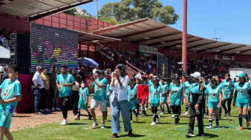 ¡Tlaxco mete gol por la paz! Diana Torrejón impulsa el deporte para unir familias
