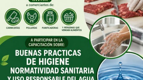 Gobierno Municipal de Tetlanohcan invita a capacitación sobre buenas prácticas de higiene y normatividad sanitaria