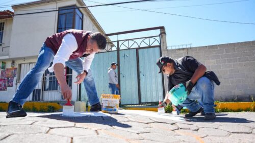 Con trabajo en territorio gobierno de Alfonso Sánchez rescata calles de Ixtulco