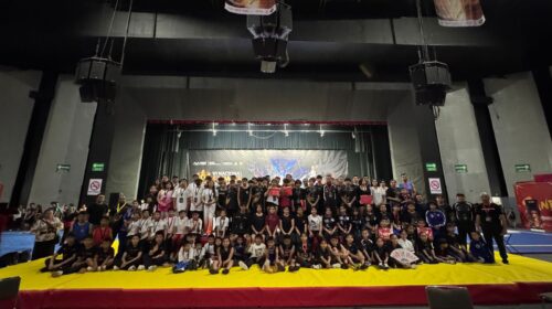 Presidente Alfonso Sánchez García reconoce a deportistas tlaxcaltecas que representa al estado en nacional de Wushu Kung Fu