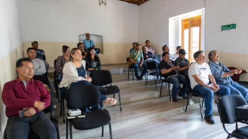 Capacitan en Huamantla sobre levantamiento de redes de agua potable y alcantarillado