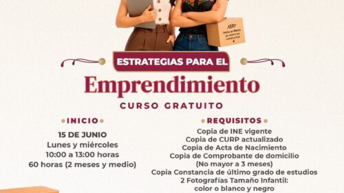 Impulsa ayuntamiento de Tlaxcala autonomía económica de las mujeres con curso gratuito de emprendimiento