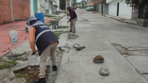 Avanza segunda etapa de “Más Territorio, Menos Escritorio” en El Sabinal, Ixtulco y Tizatlán con obras de mejora urbana