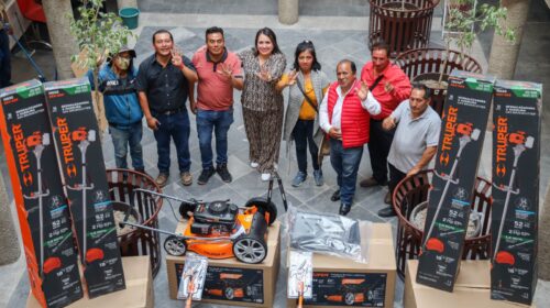 ¡Blanca Angulo mete orden en Chiautempan! Refuerzan limpieza, alumbrado y mantenimiento en calles y espacios públicos