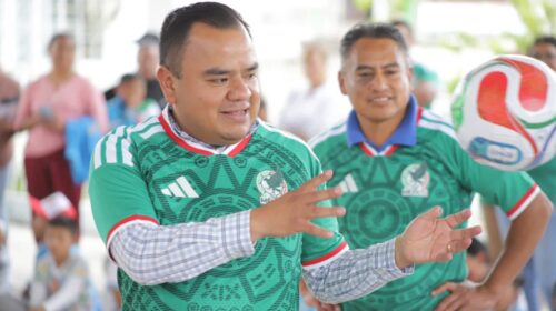 PAN Tlaxcala hace vibrar Xaltocan con fiebre mundialista