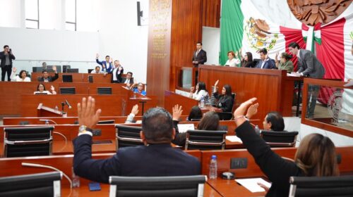 Aprueba Congreso distribución de recursos excedentes del primer trimestre del ejercicio fiscal 2026 para los tres Poderes del Estado