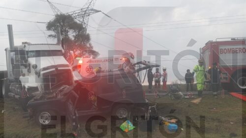 Un muerto y cinco heridos tras choque en la México-Veracruz; eran integrantes de una familia