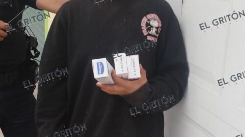 Cae sujeto tras robar farmacia en el centro de Chiautempan