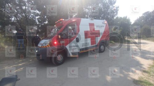 ¡Cobarde! Golpea a su pareja embarazada y huye en Chiautempan