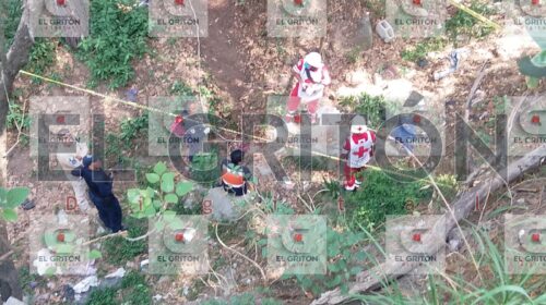 Entre copas y una barranca: hombre muere tras brutal caída en #Papalotla