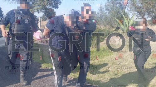 ¡Cayó “El Kevin”! Huía con un kilo de droga, en persecución choca patrulla y termina accidentándose en Tecopilco