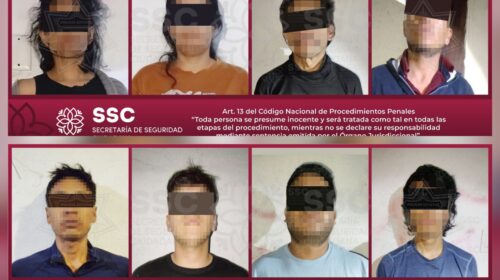 Estrategia de seguridad conjunta permite la detención de ocho personas en Xicohtzinco 
