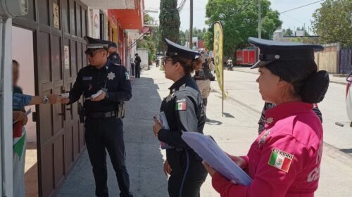 La SSC fortalece la proximidad social y la prevención del delito en Texoloc con el programa “La SSC Cerca de Ti”