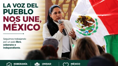 Respalda Ana Lilia Rivera firme defensa de la soberanía nacional encabezada por la presidenta Sheinbaum