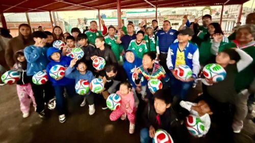 PAN Tlaxcala lleva la fiebre mundialista a Totolac