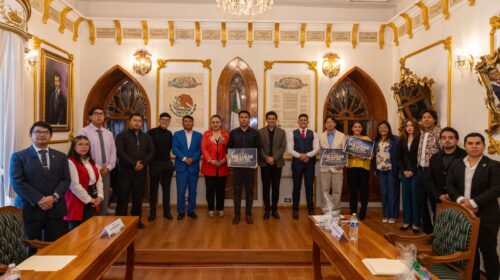 Reconoce gobierno municipal el talento y la participación de las juventudes en “Canildo Juvenil: Presidente por un Día”