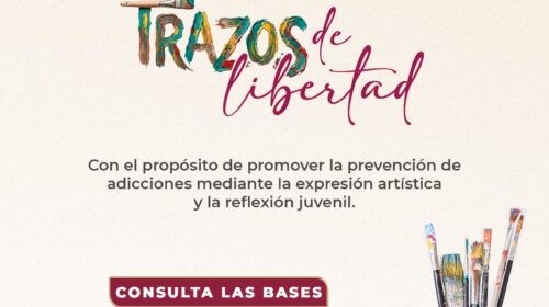 Convoca Dif municipal de Tlaxcala a jóvenes estudiantes a participar en la exposición gráfica “Trazos de Libertad”
