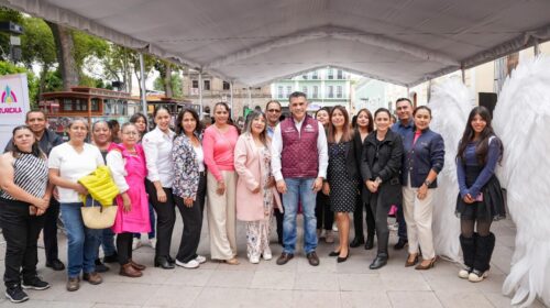 Tlaxcala se transforma gracias a las mujeres: Alfonso Sánchez García en Expo Venta “Mujeres que Construyen”