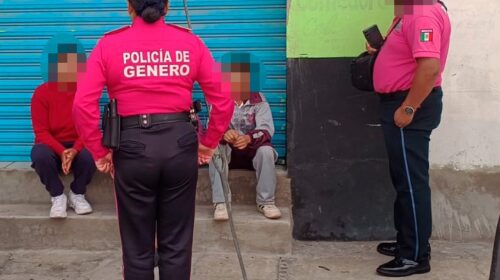 Policía de Chiautempan activa protocolo de atención a mujer víctima de violencia