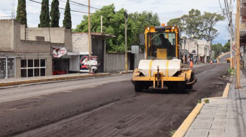 Gestiones del ing. Benjamín Atonal Conde hacen posible la segunda etapa de rehabilitación en la carretera federal Tlaxcala-San Martín Texmelucan