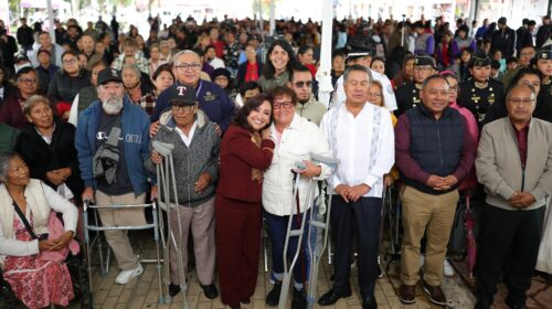 Entrega gobernadora 450 aparatos funcionales a través del programa “Inclusión con Humanismo 2026”
