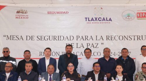 Refuerzan estrategias de seguridad en Totolac para fortalecer la paz social