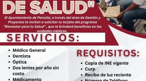 ¡OJO PANOTLA! Abren registro para obtener la Tarjeta de Salud y acceder GRATIS a consultas, dentista, lentes, medicamentos y estudios