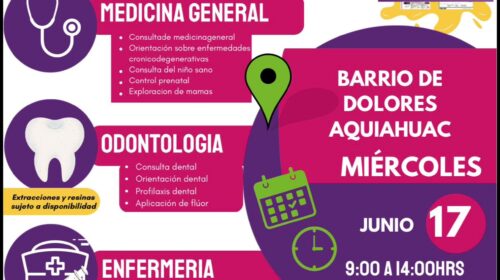 DIF Tetlanohcan acerca servicios médicos gratuitos y jornada de Papanicolaou a Dolores Aquiahuac