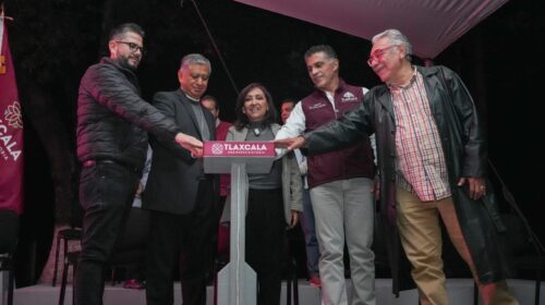 Iluminación de El Pocito de Ocotlán coloca a la capital de Tlaxcala como referente del turismo religioso: Alfonso Sánchez 
