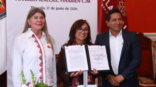 Firma Gobierno de Tlaxcala convenios con Finabien para impulsar autonomía económica de mujeres