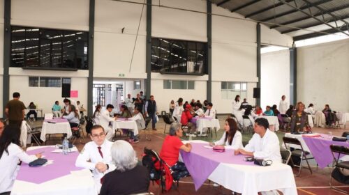 Totolac impulsa jornada de salud con apoyo del IPN; más de 150 personas fueron atendidas