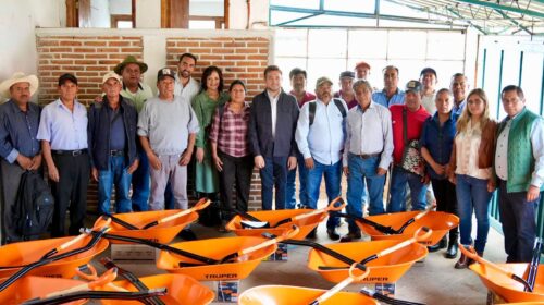 Salvador Santos fortalece la coordinación con autoridades ejidales y de comunidad en favor del sector rural huamantleco