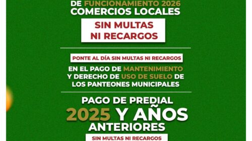 Apoya Huamantla la economía de las familias con descuentos y regularización de adeudos