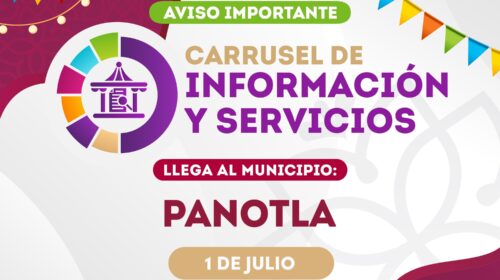 Panotla acercará más de 20 dependencias y servicios a la ciudadanía en el carrusel de información y servicios