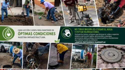 En CAPAMH seguimos trabajando por Huamantla