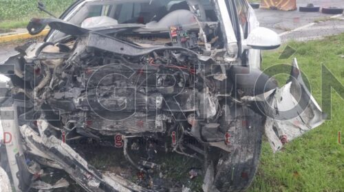 Muere joven hombre tras brutal choque de su Bora en Huamantla; acompañantes presuntamente lo abandonaron