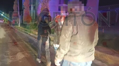 Policías municipales de Tlaxco rescatan a ladrón de yegua de ser linchado