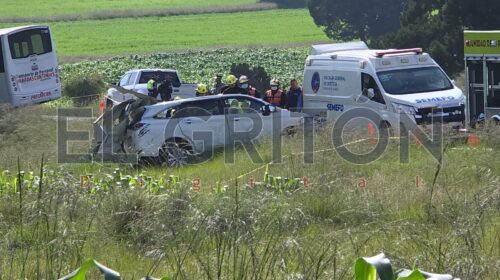 Mueren cuatro integrantes de una familia en accidente vial sobre la México-Veracruz