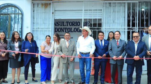 Inauguran Rector de la UATx y alcalde de Natívitas Casa de Autorrealización