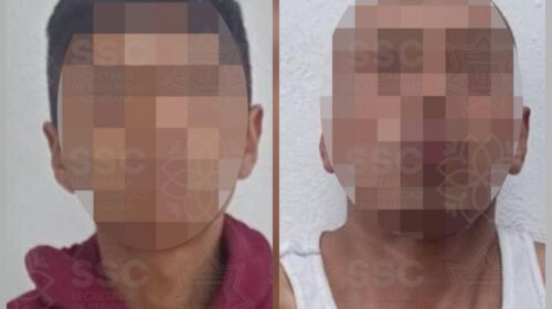 En acciones contra el narcomenudeo, detiene SSC y Marina a dos sujetos en Tlaxcala