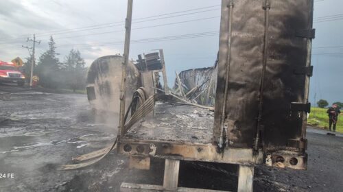 Gobierno del Estado instala mesa de seguridad permanente por accidente de pipa en Hueyotlipan 
