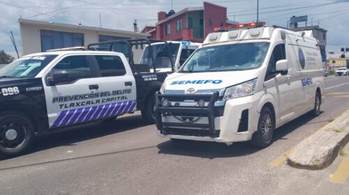 Policía municipal de Tlaxcala detiene a conductor y resguarda zona tras atropellamiento en Acuitlapilco 