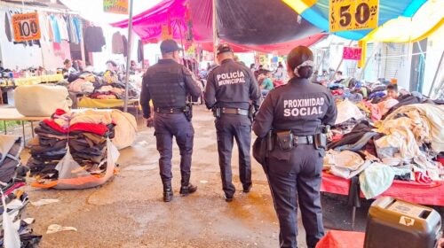Refuerza ayuntamiento de Tlaxcala acciones permanentes de proximidad social en mercados y tianguis del municipio