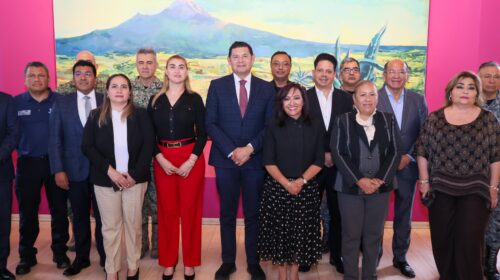Tlaxcala y Puebla fortalece coordinación en materia de seguridad para consolidar paz regional