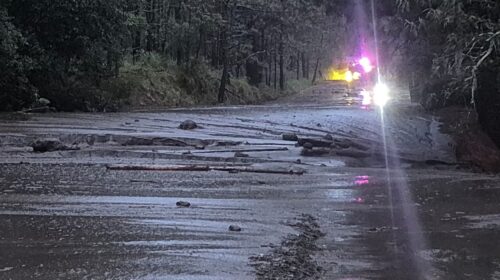 SMA informa cierre temporal de un tramo de la carretera perimetral del Parque Nacional La Malinche
